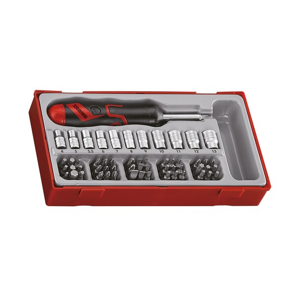 64 Piece Angled Ratcheting Bits Driver Set